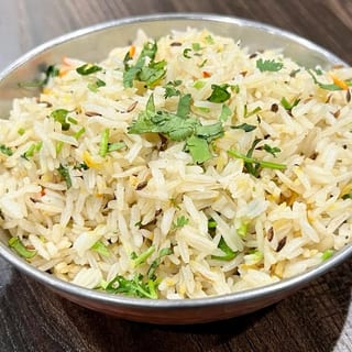 Cumin and green peas Pilaf Rice
